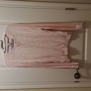 Lucky Brand Embroidered Eyelet Top